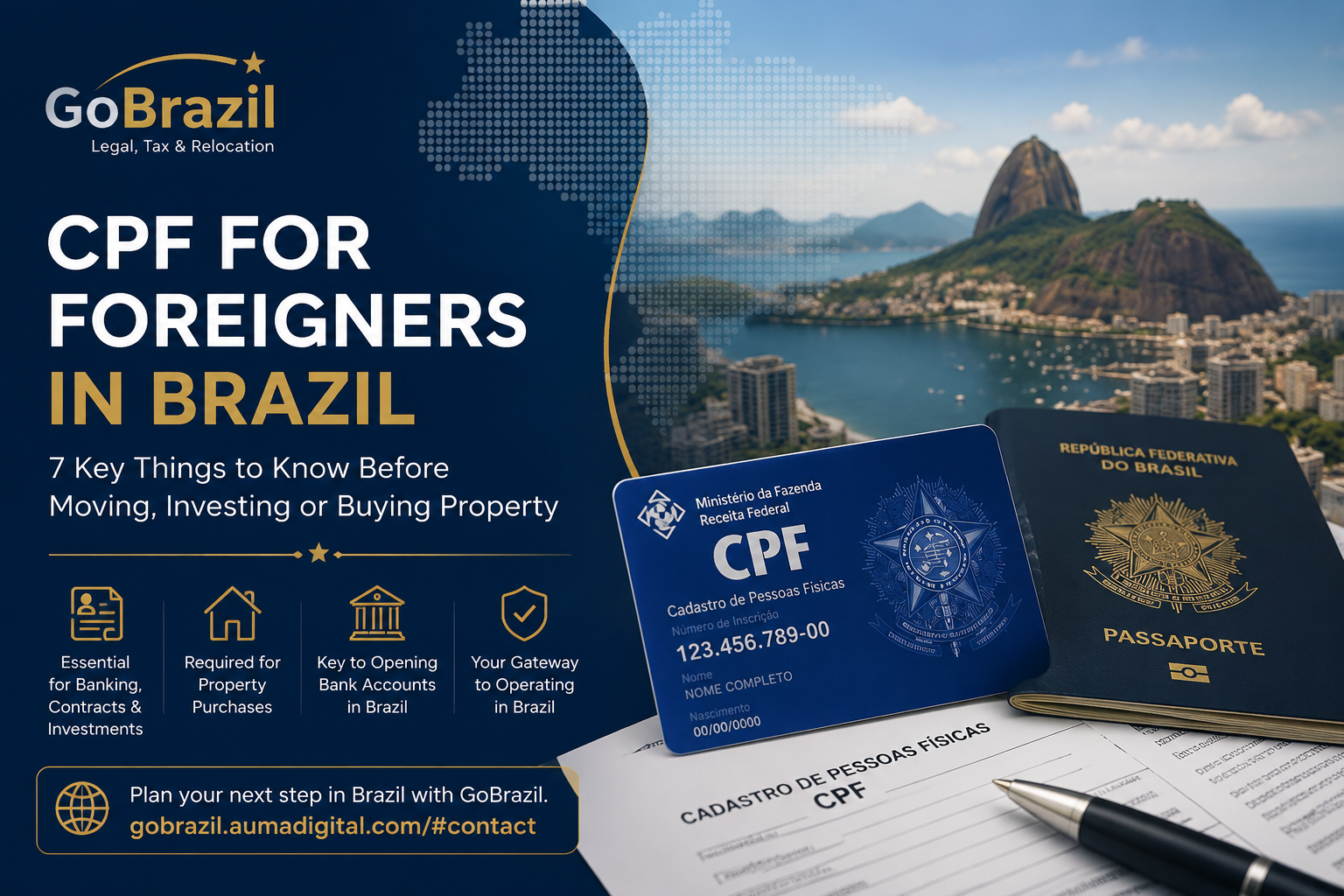 CPF for foreigners in Brazil